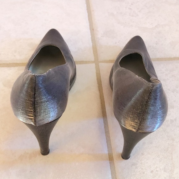 Vintage Anne Michell pointy toe platform heels 8.5 - Picture 7 of 14